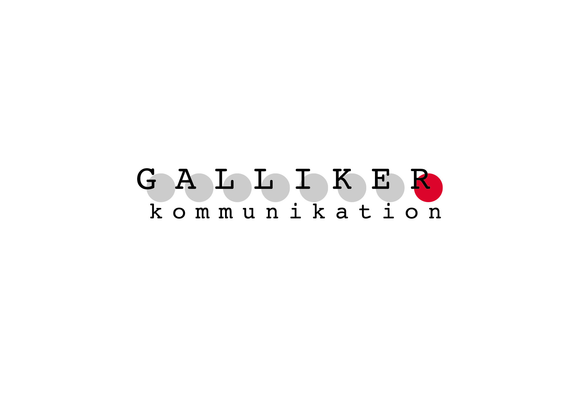 gallikerkommunikation, logo
